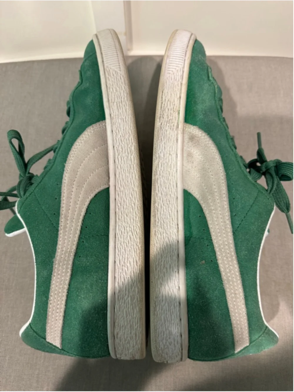 Men's Puma Suede NBA Boston Celtics-Green White Sneakers Size 11